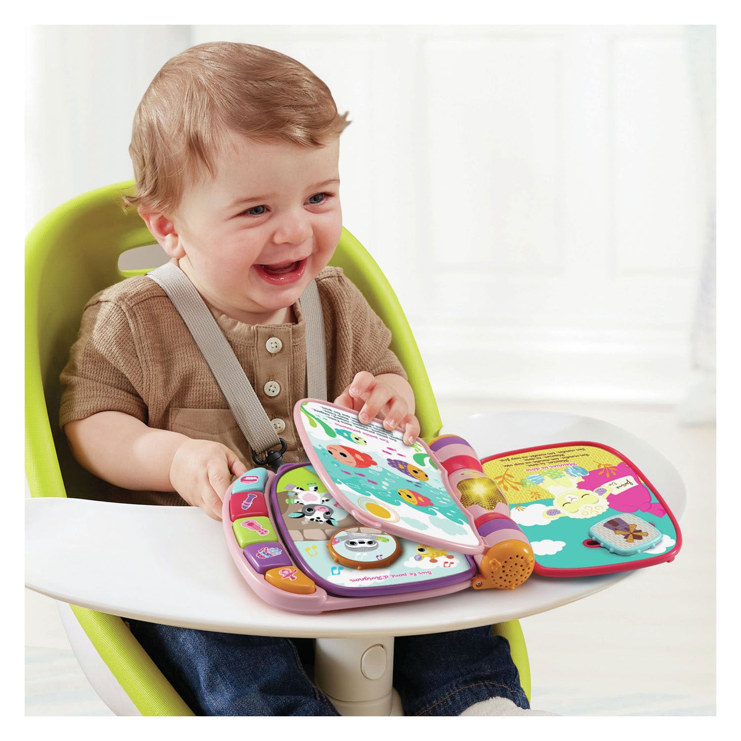 Vtech recueil de chansons des amis des animaux rose