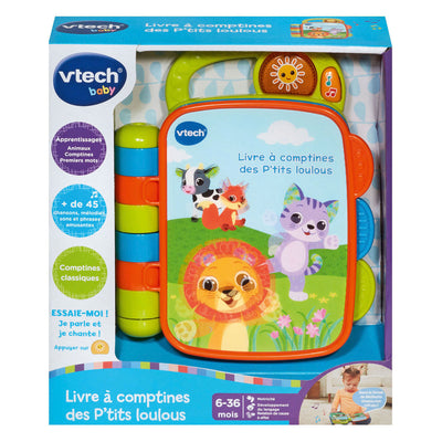 Livre Vtech avec comptines