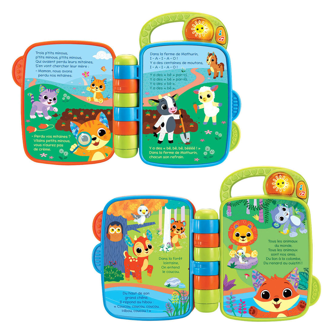 Livre Vtech avec comptines