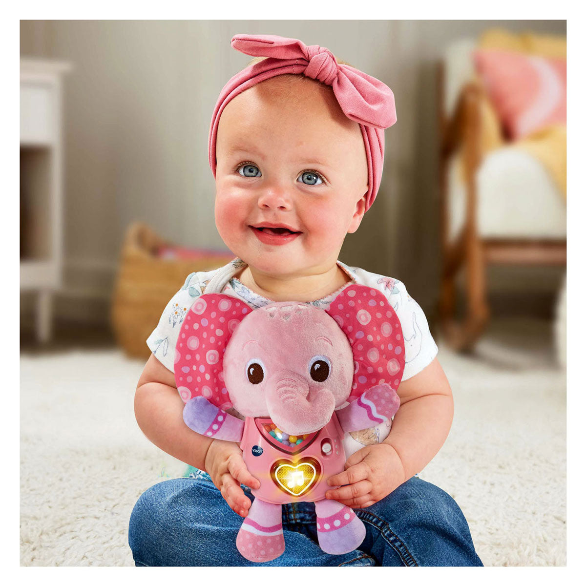 Éléphant Vtech avec son léger