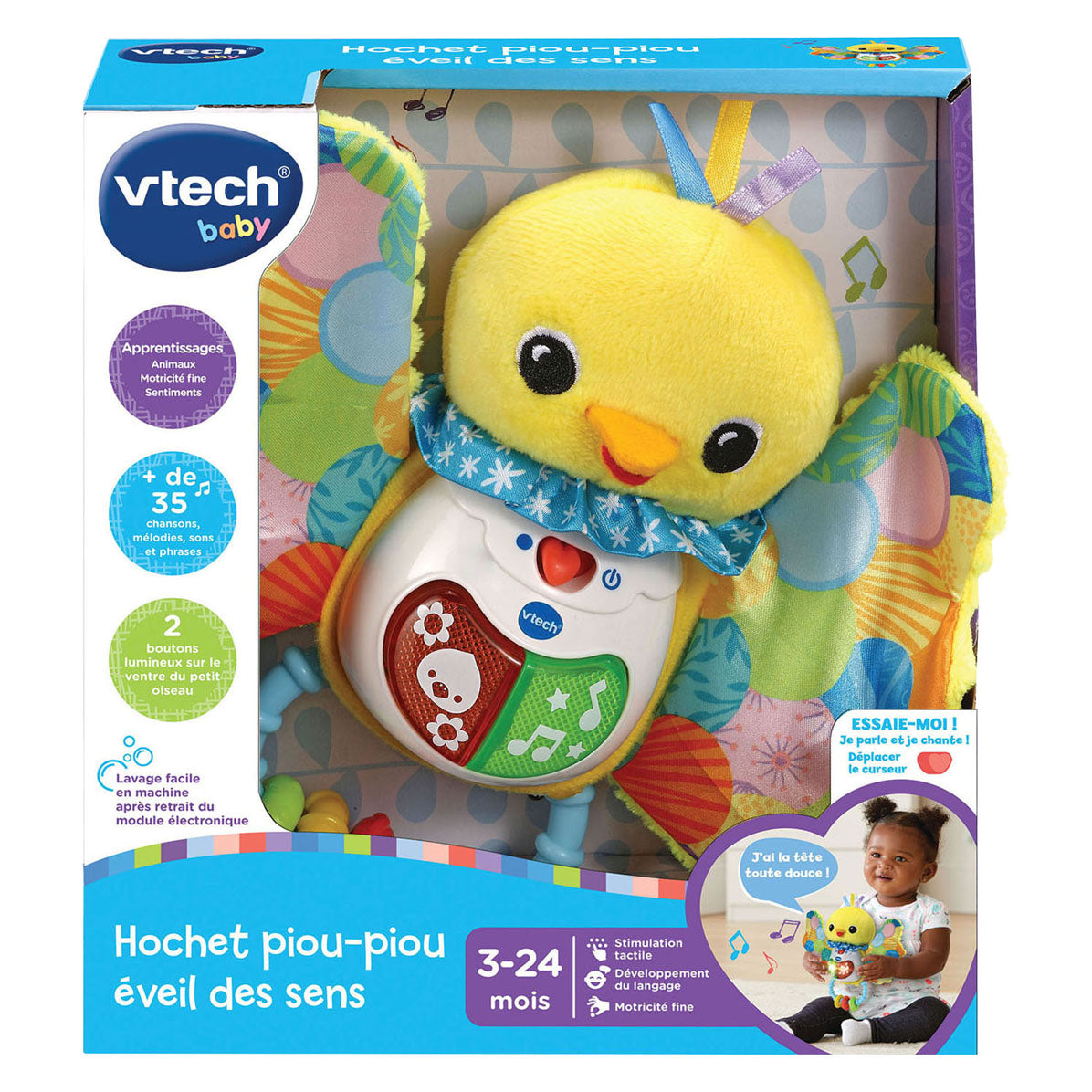Hochet sifflet flottant pour bébé Vtech