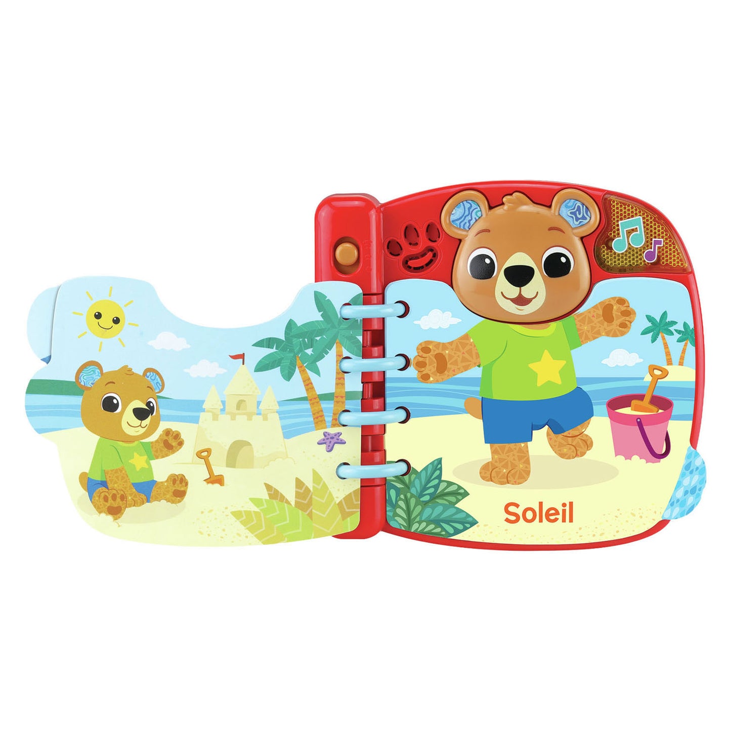 Vtech choisit des vêtements pour bébé avec un ours