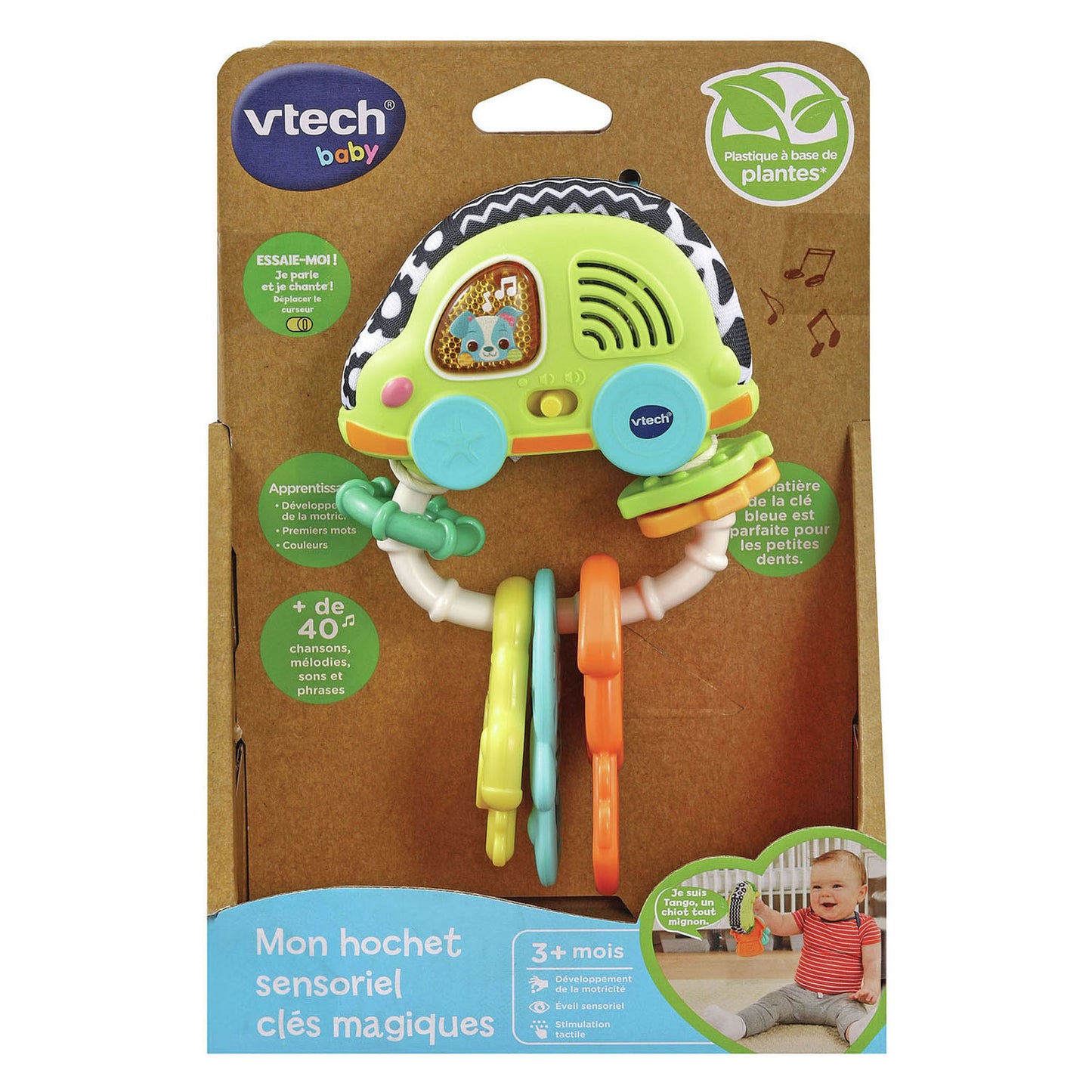 Hochet clé magique bébé Vtech
