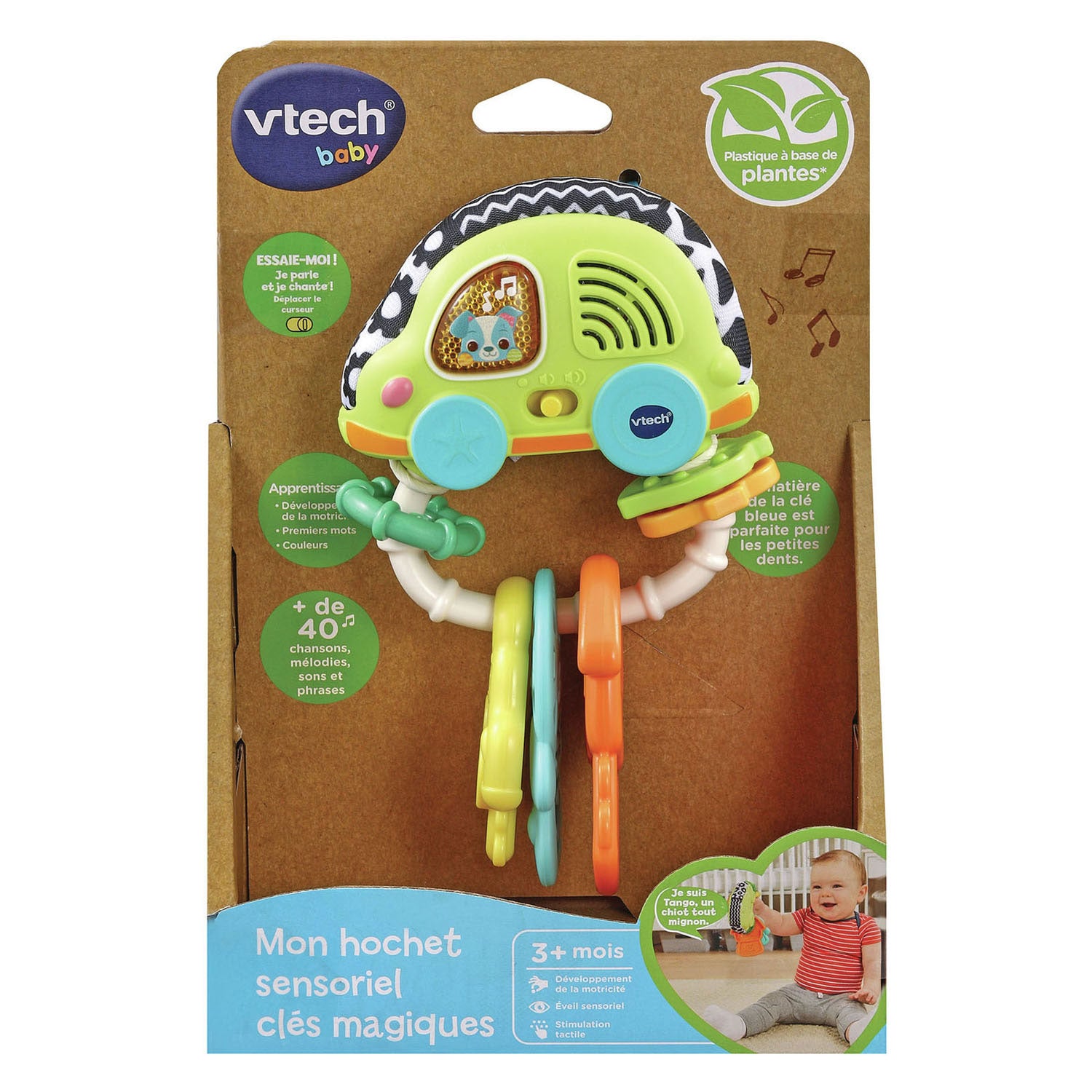 Hochet clé magique bébé Vtech