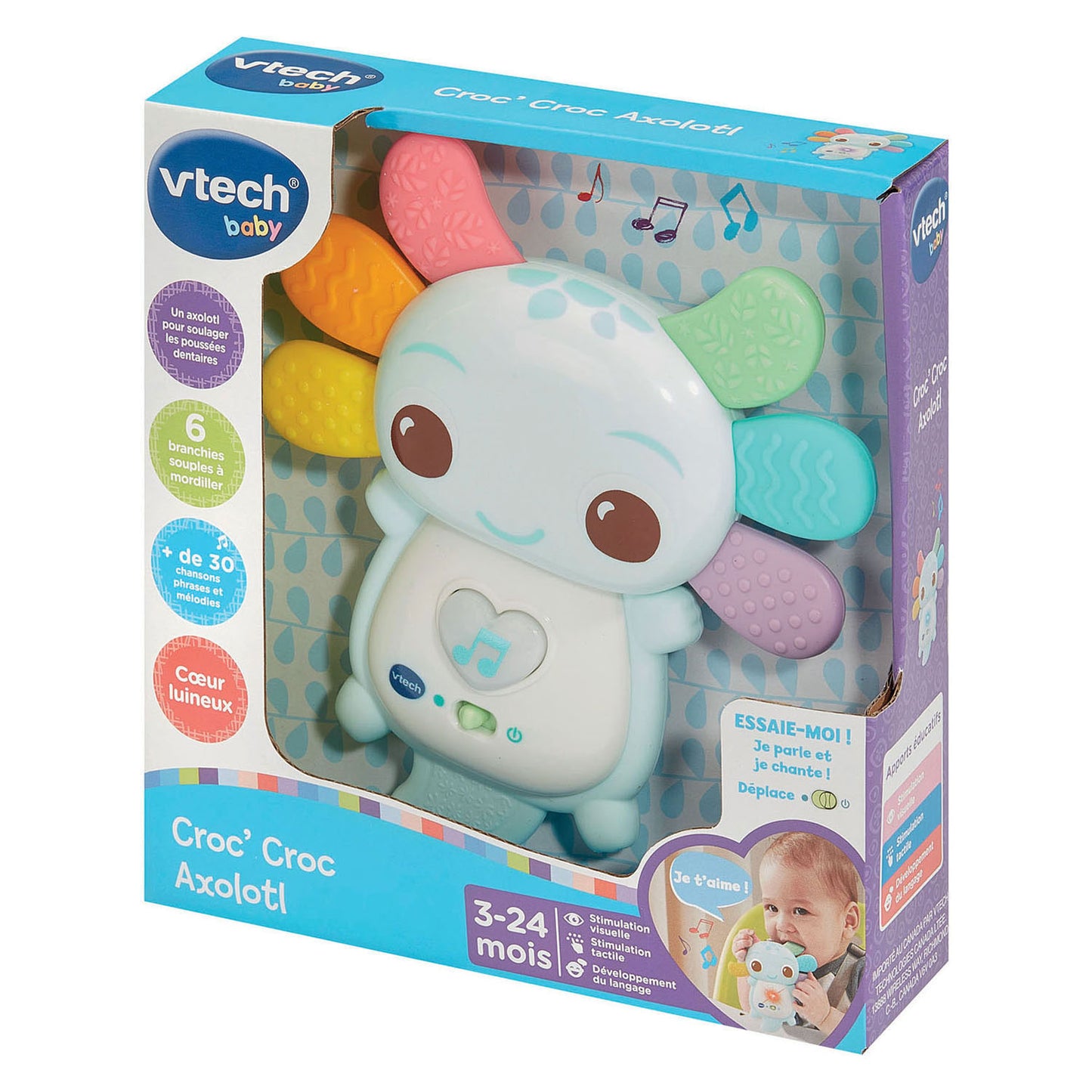 Hochet axolotl bébé Vtech