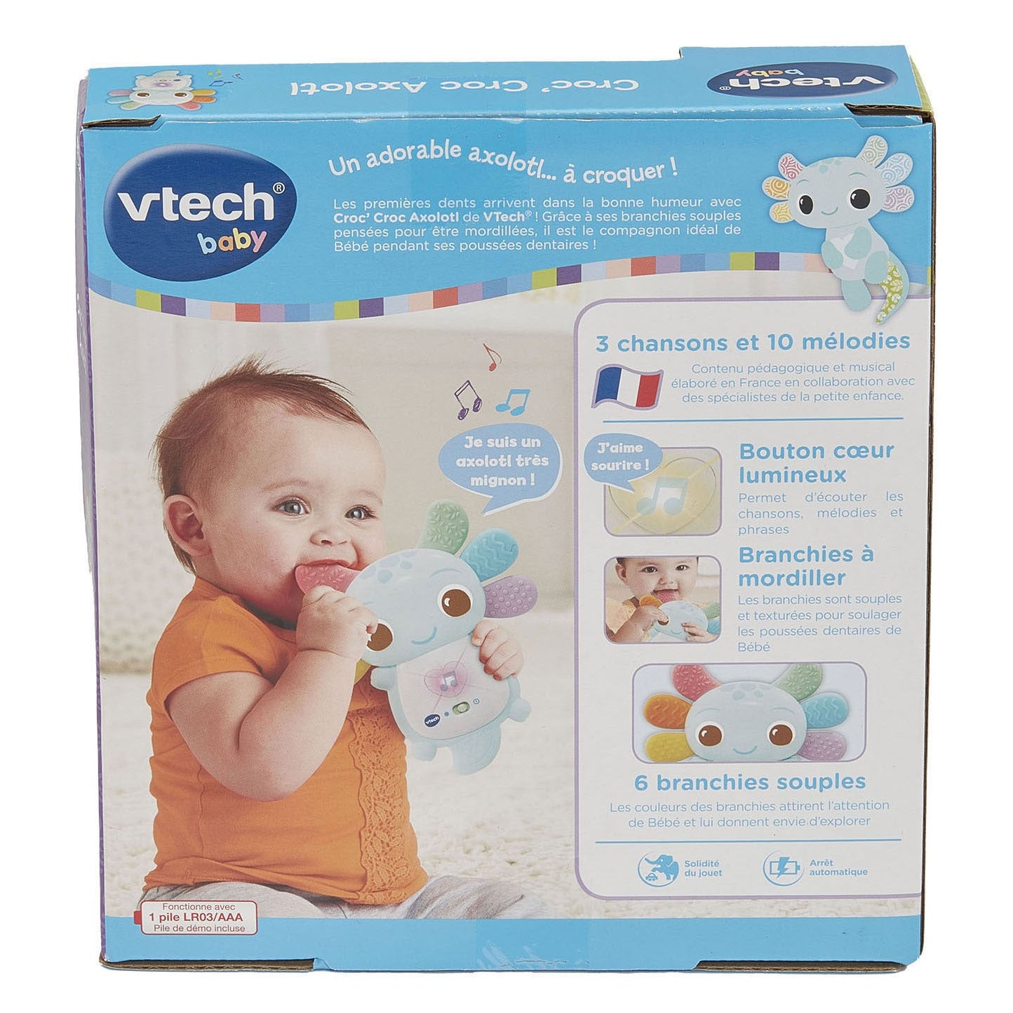 Hochet axolotl bébé Vtech