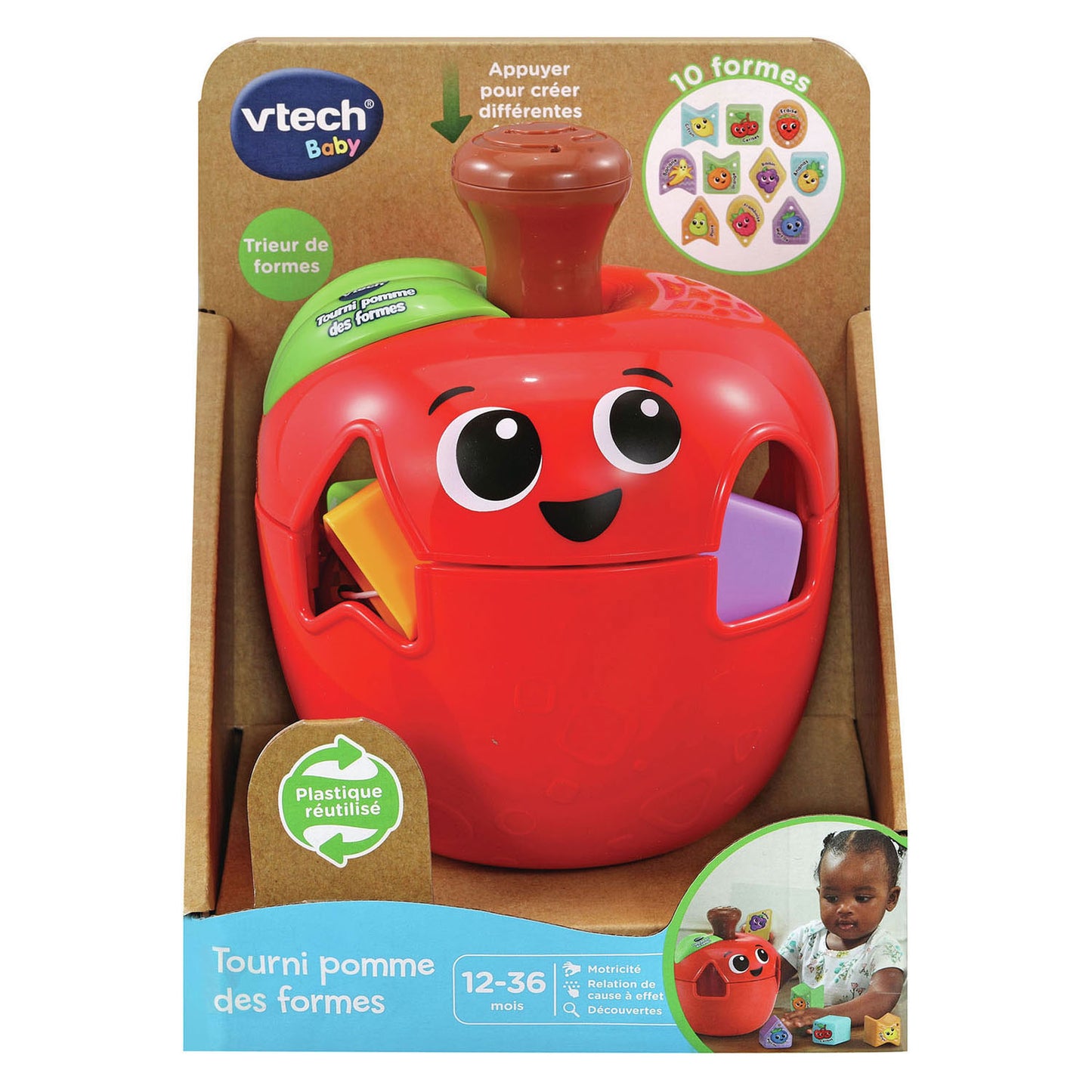 Pomme de tri en forme de pomme Vtech