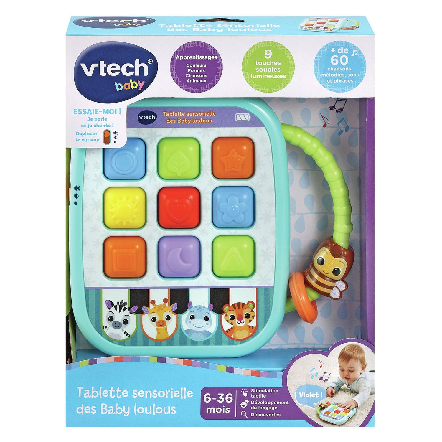 Tablette sensorielle bébé Vtech