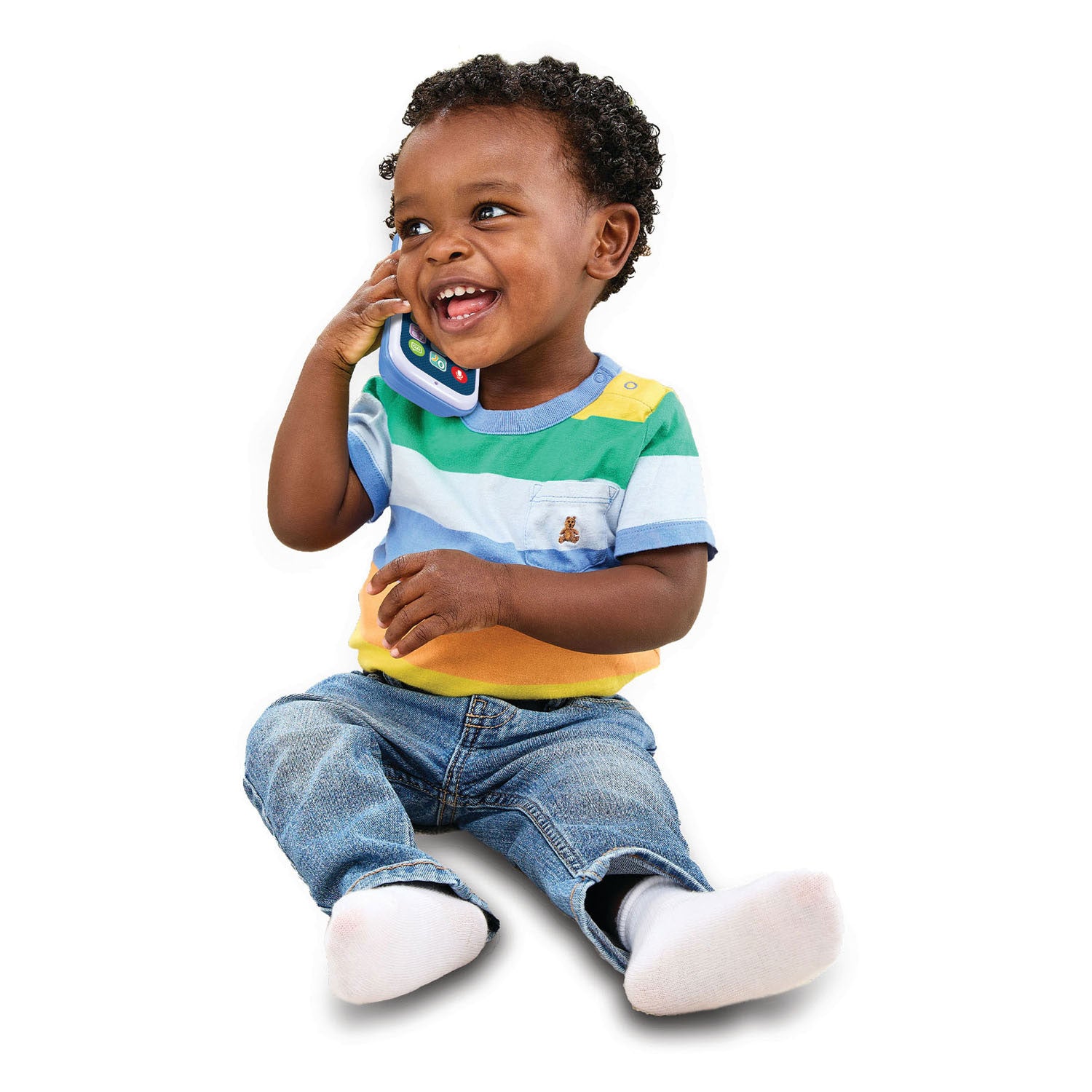 Vtech bébé appelle et apprend le téléphone chiot avec messages vocaux