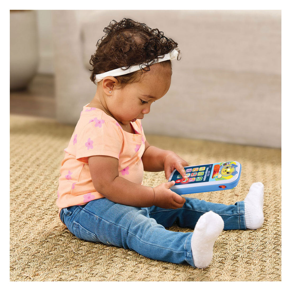 Vtech bébé appelle et apprend le téléphone chiot avec messages vocaux