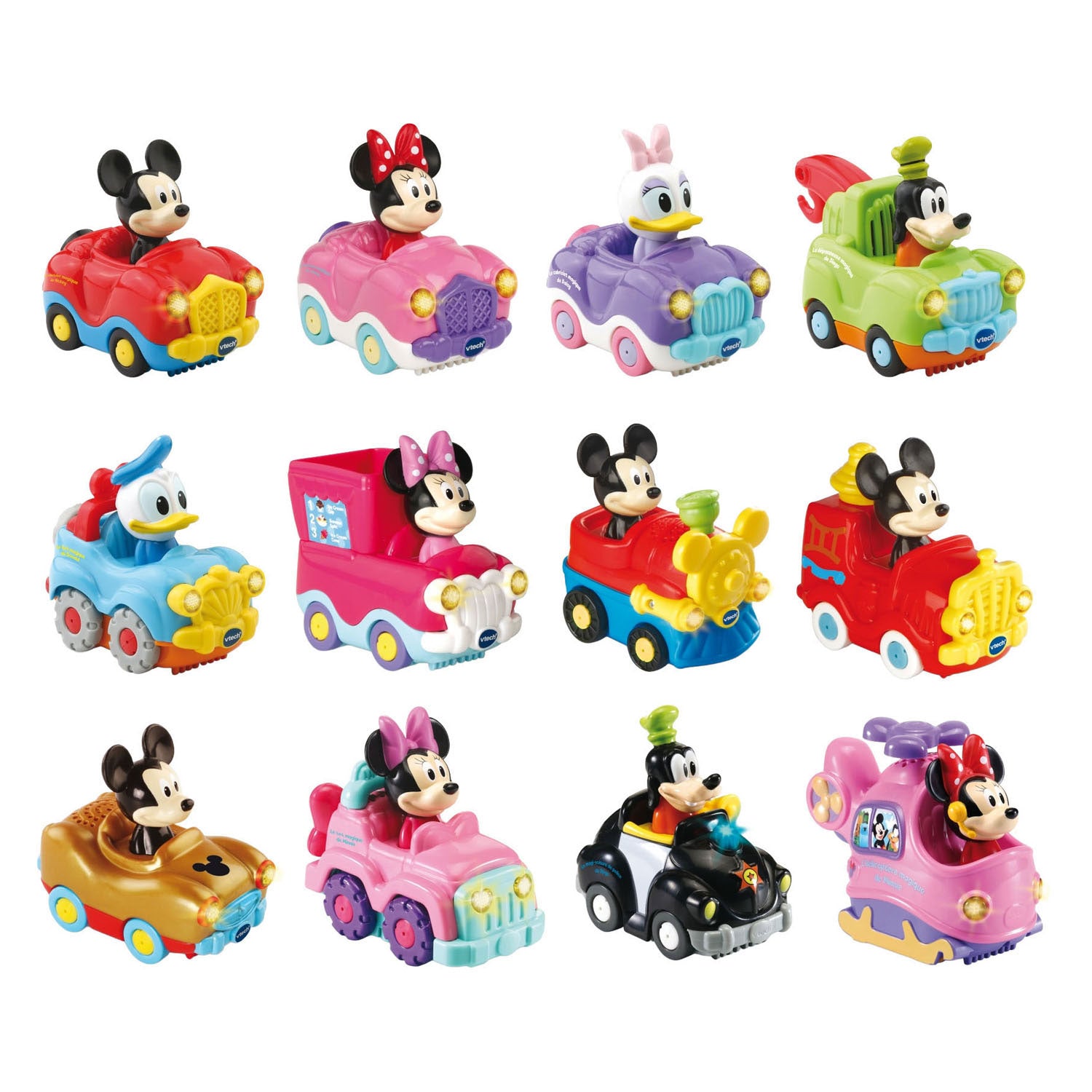Vtech toot toot voitures disney mickey amis véhicule