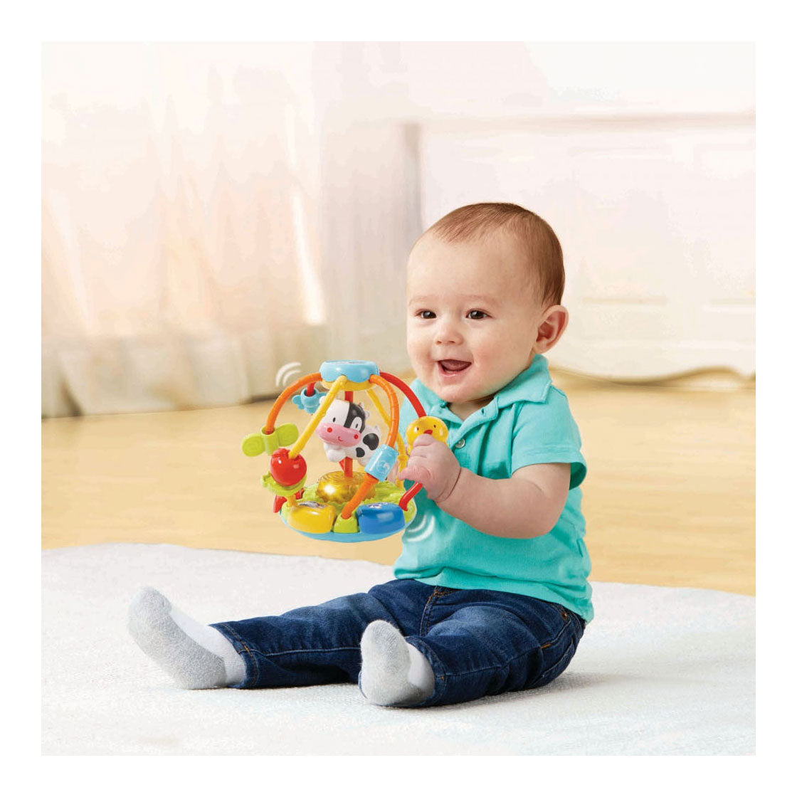 Vtech bébé hochet lumineux balle amis
