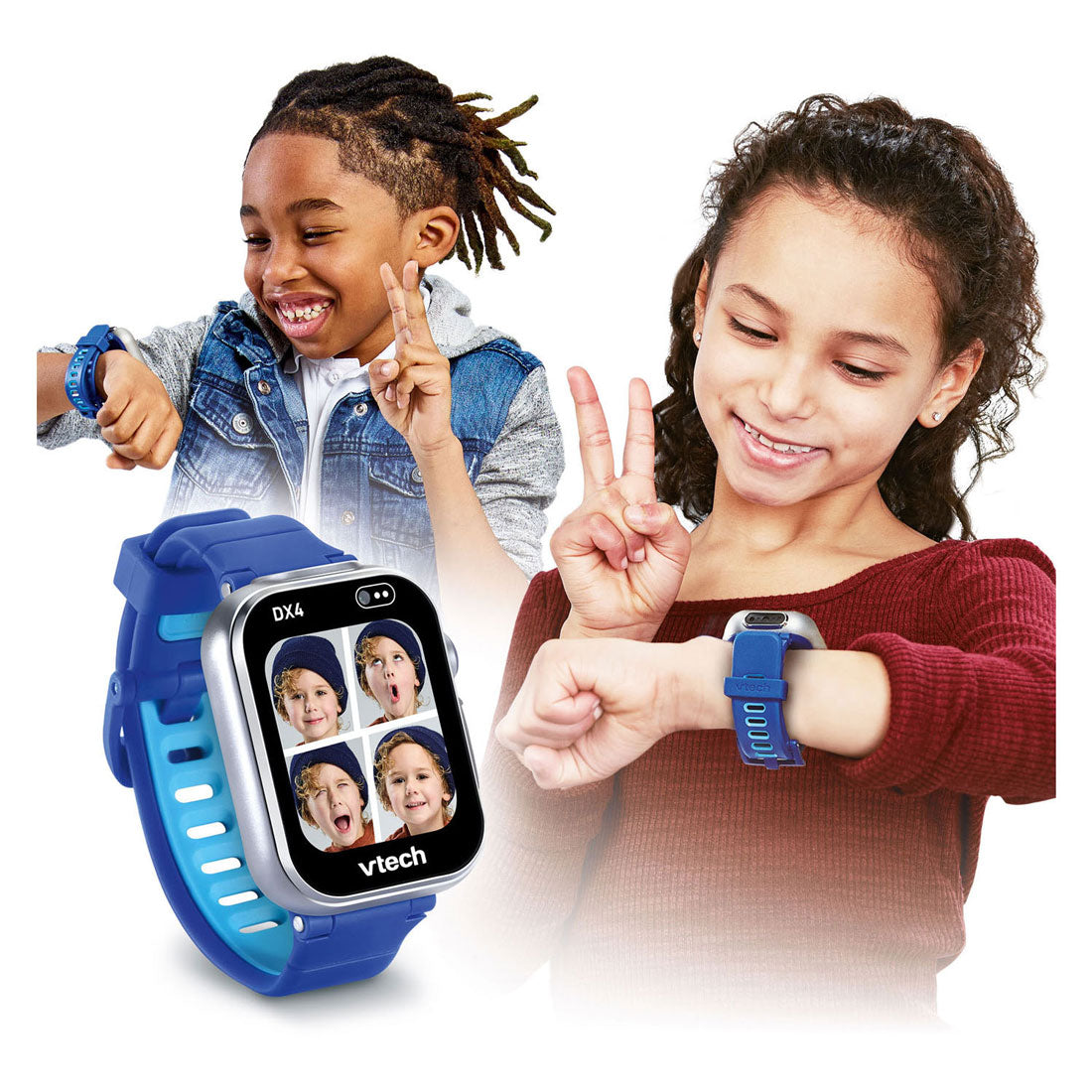 Vtech kidizoom montre intelligente dx4 bleu