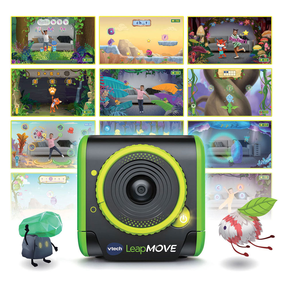 Console de jeu contrôlée par le mouvement Leapmove de Vtech