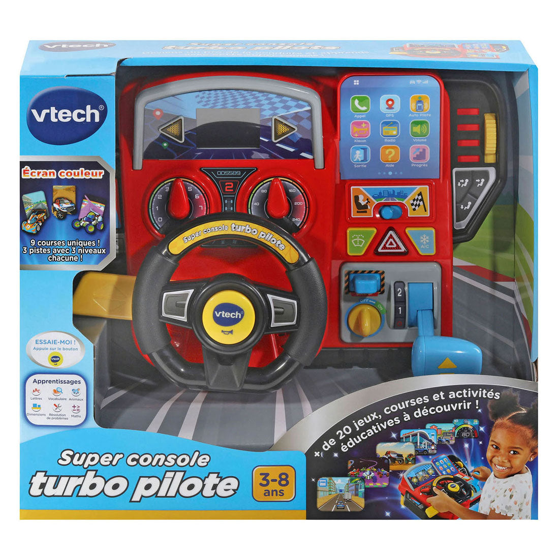 Pilote turbo de la super console Vtech