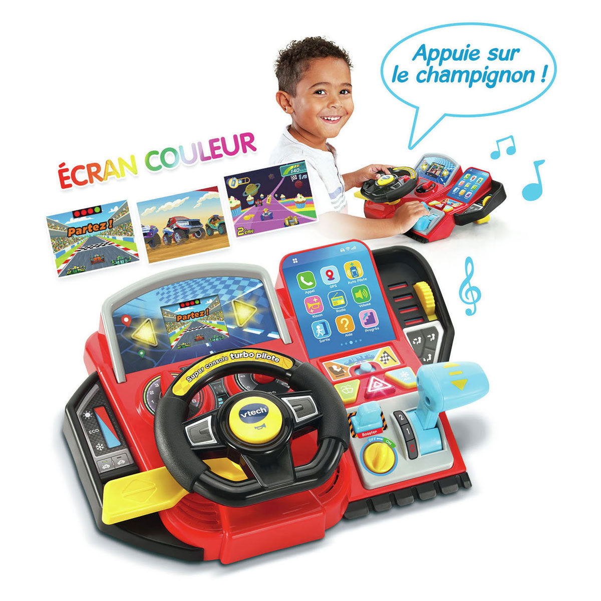 Pilote turbo de la super console Vtech