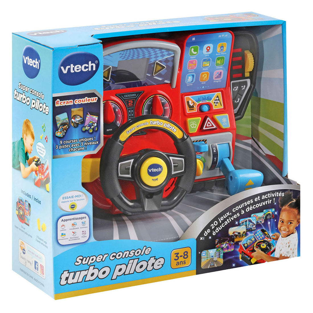 Pilote turbo de la super console Vtech