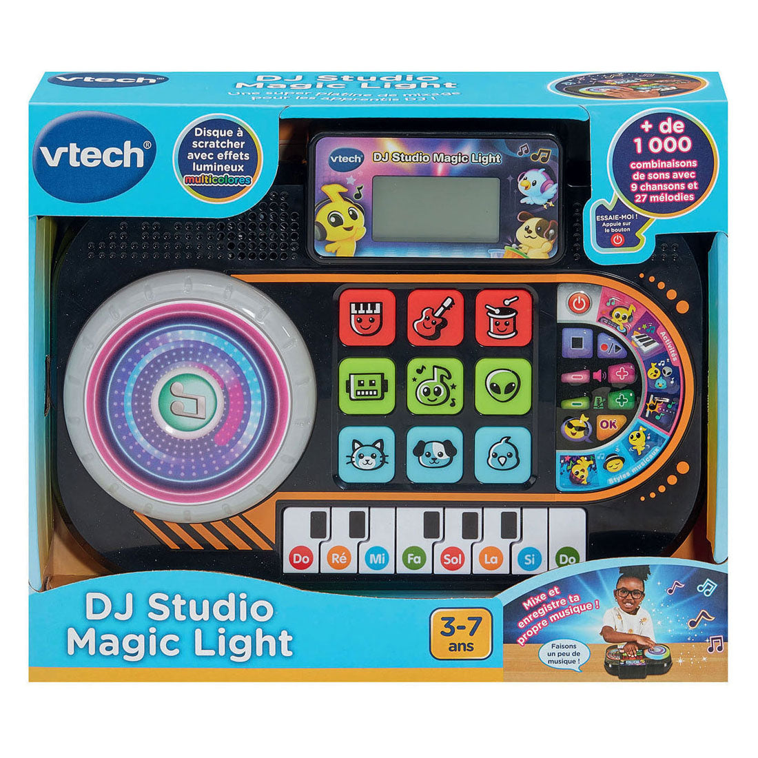 Lumière magique de studio de dj Vtech