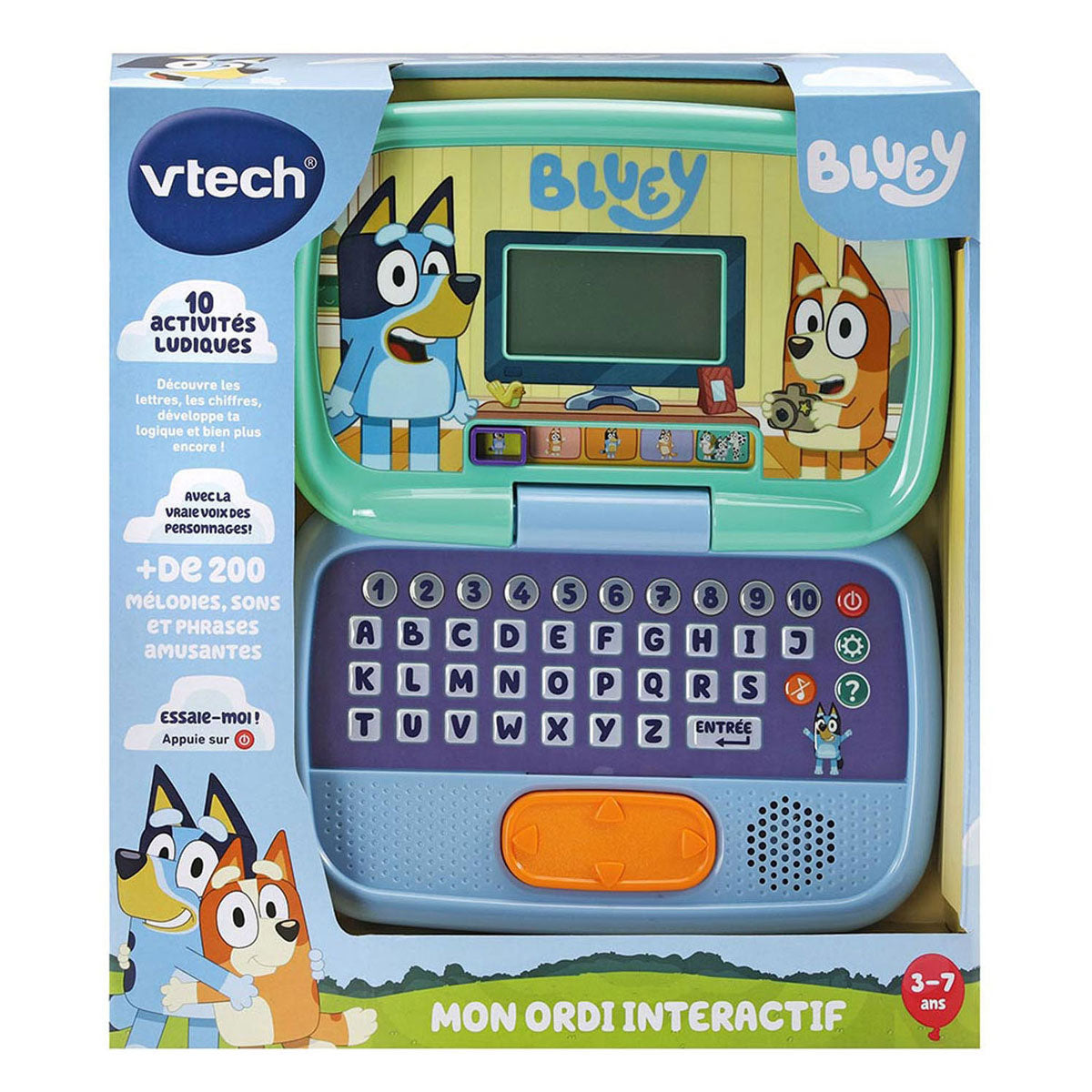 Ordinateur de jeu interactif Vtech bluey