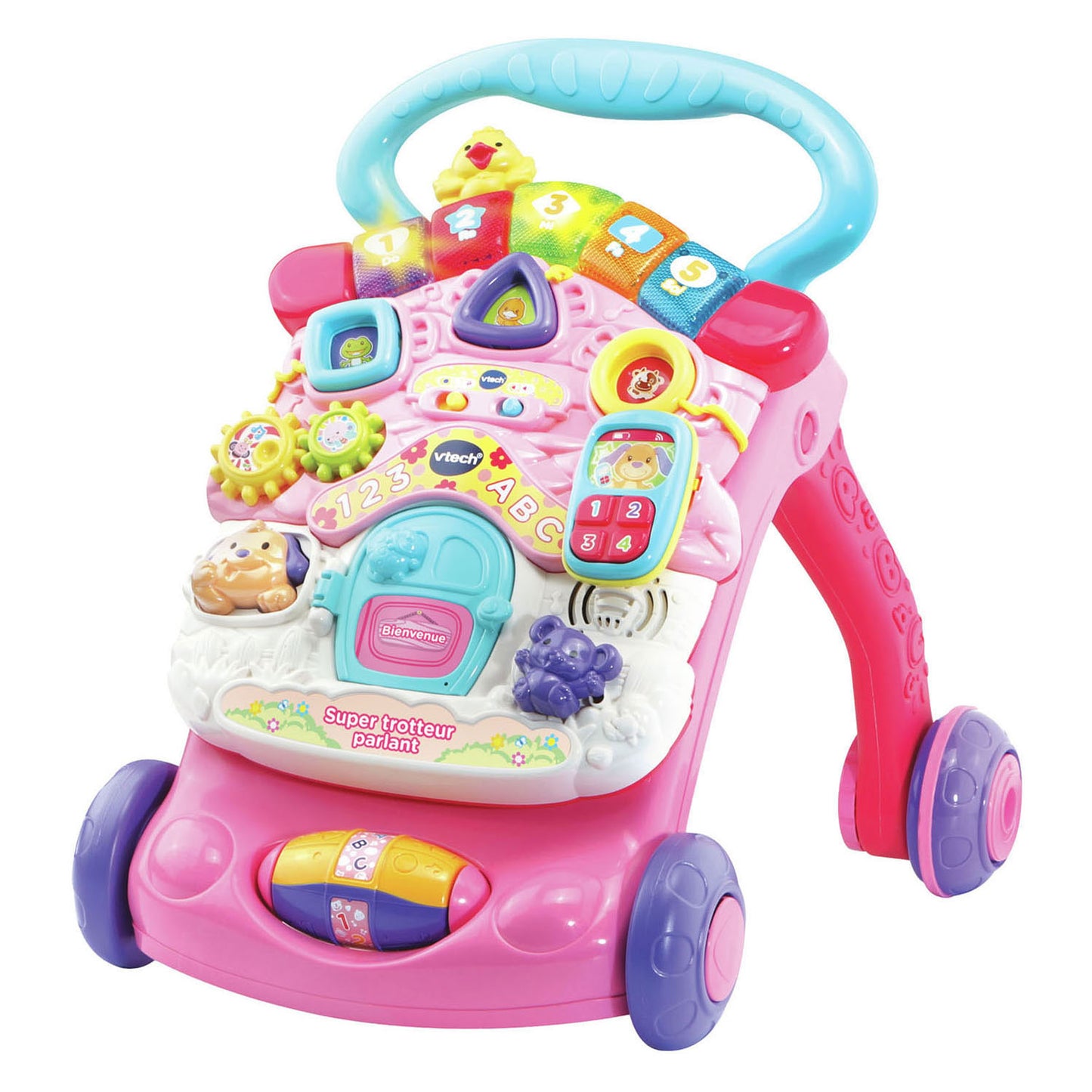 Vtech marcheur d'activité 2-en-1 rose