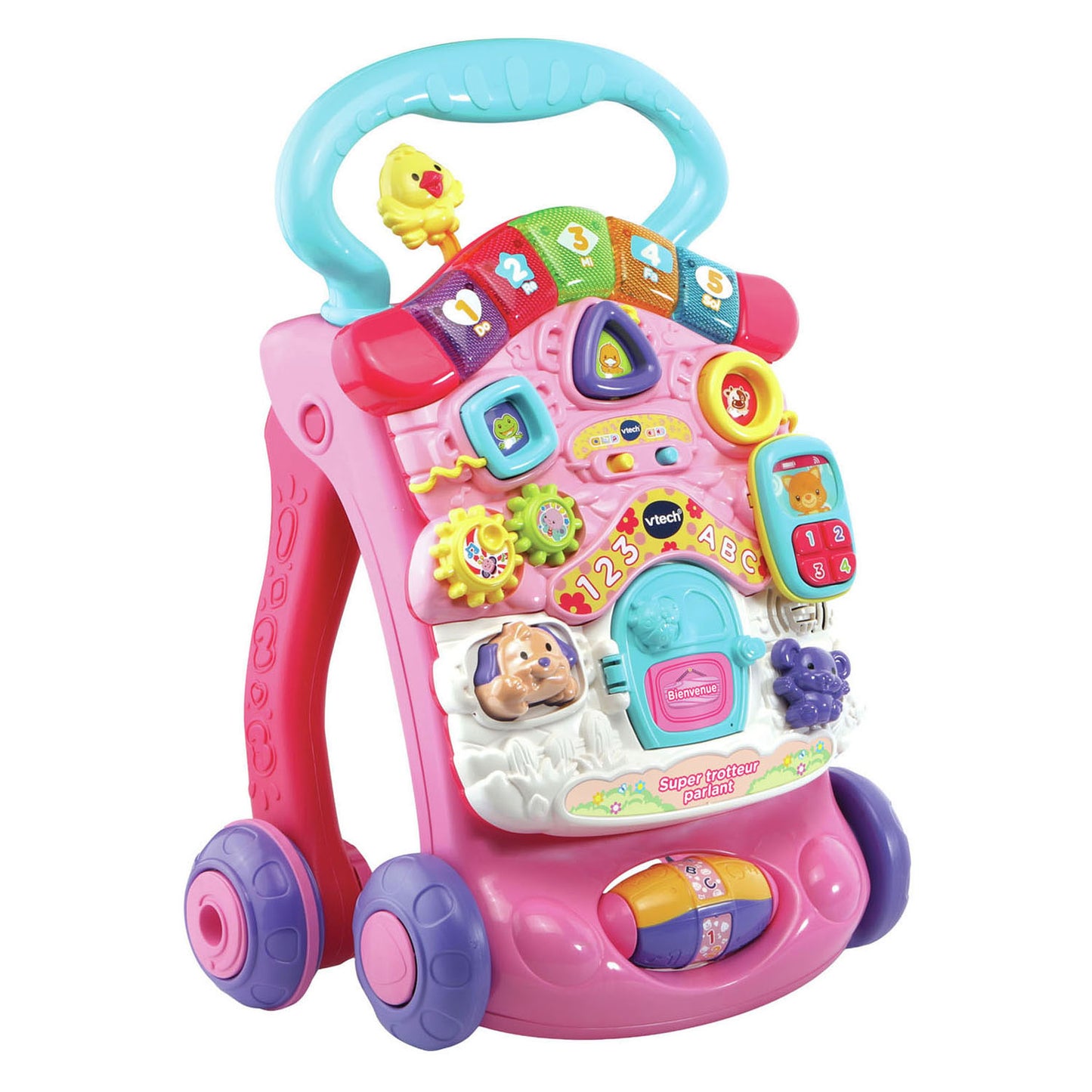 Vtech marcheur d'activité 2-en-1 rose