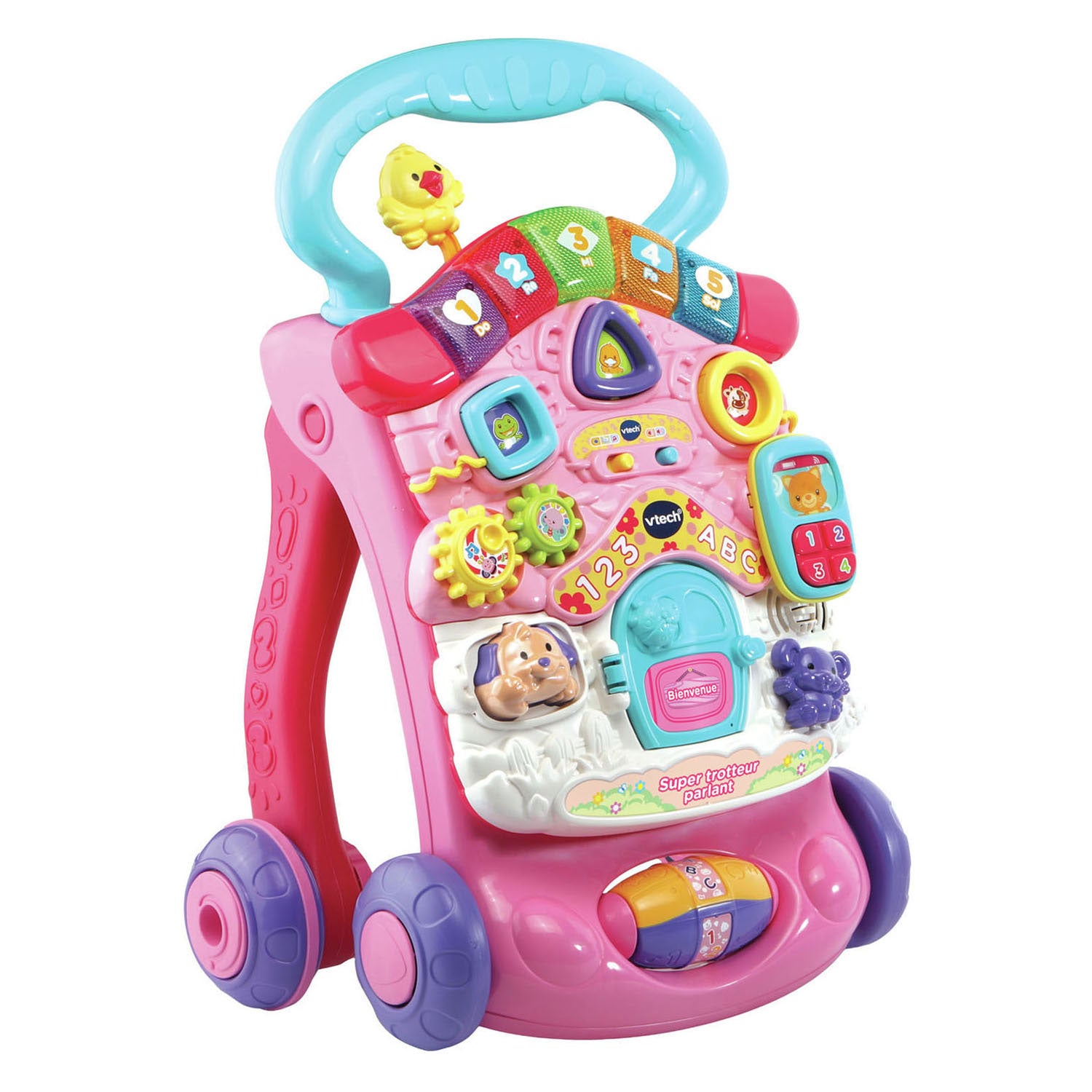 Vtech marcheur d'activité 2-en-1 rose
