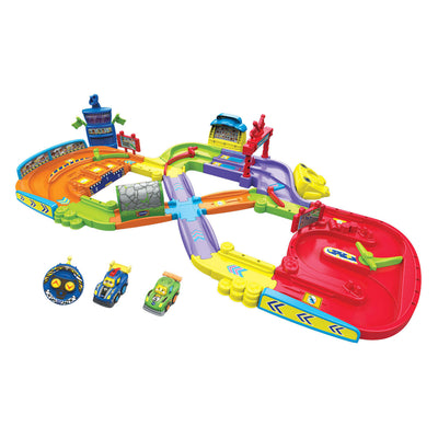 Vtech toot toot cars - mon premier circuit interactif incl. 2 voitures