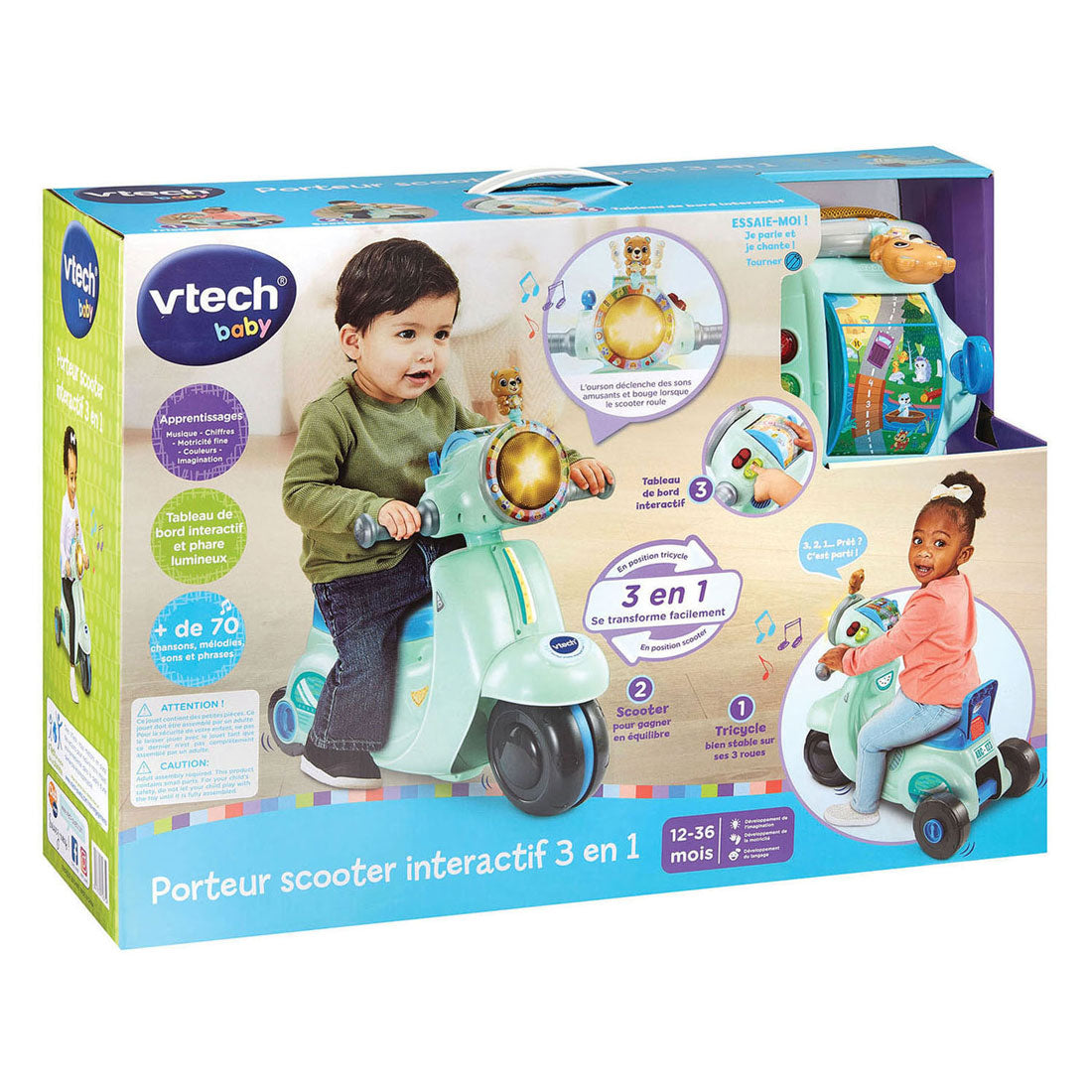 Trotteur 3 en 1 Vtech