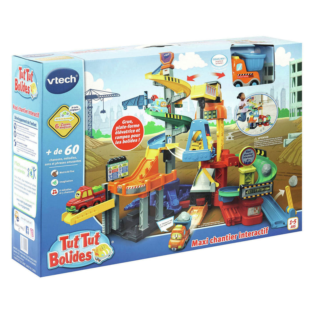 Site de construction interactif Vtech Toot Tot Cars