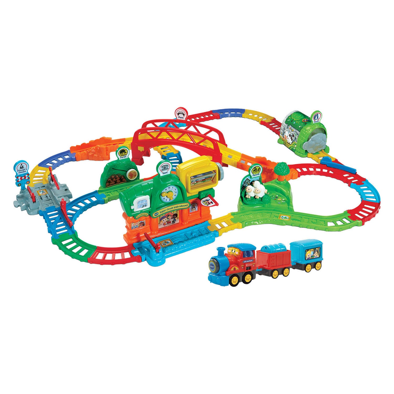 Vtech toot toot voitures super circuit train