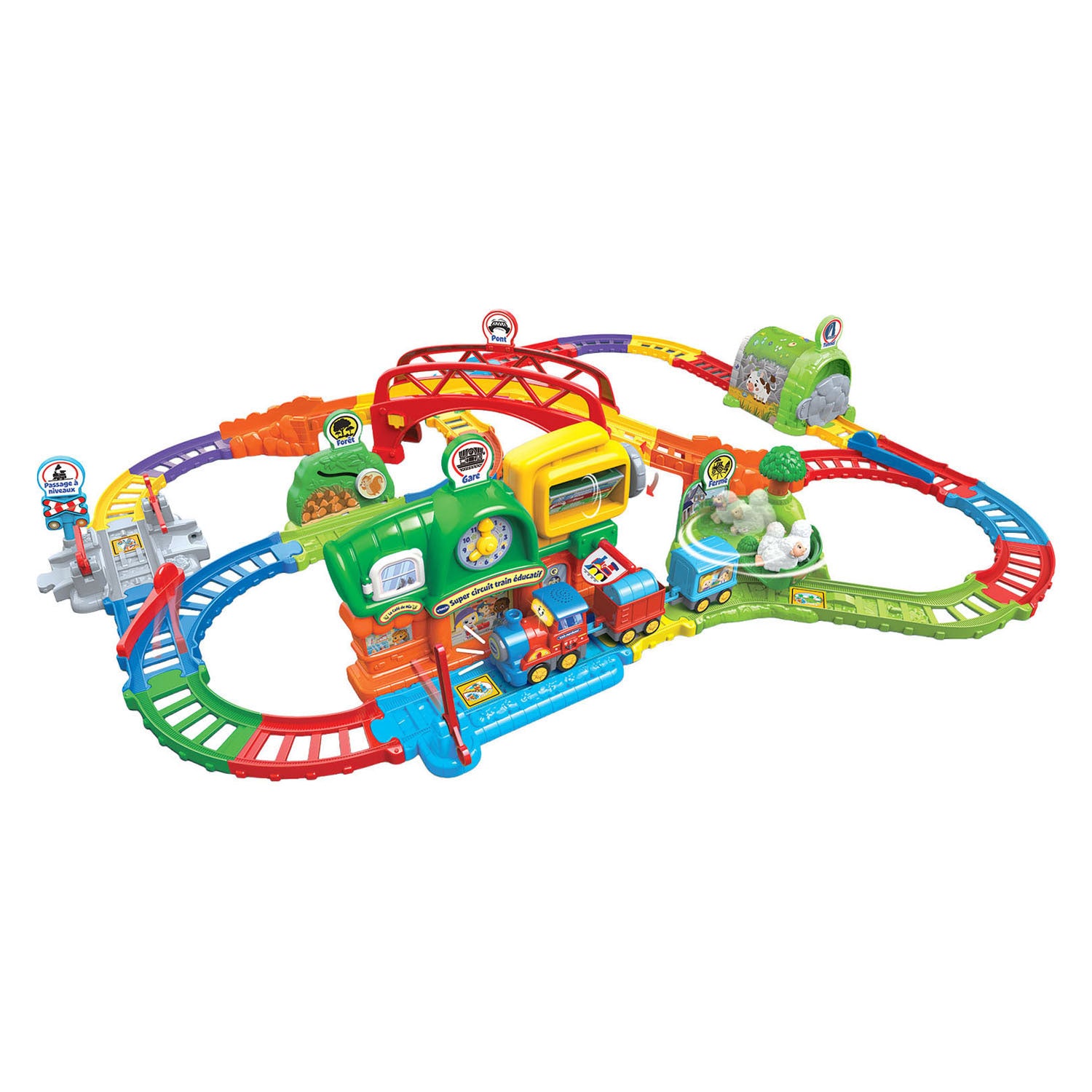 Vtech toot toot voitures super circuit train