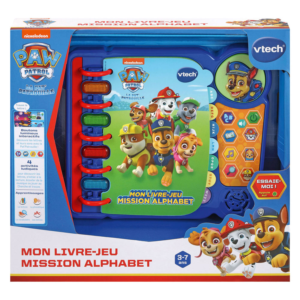 Vtech Paw Patrol mon livret interactif