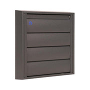 Renson 1062415 - grille de hotte aspirante en saillie skin alu433 (173x173) structure 7016 | 2 pièces - afbeelding 1