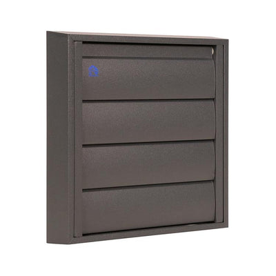 Renson 1062415 - grille de hotte aspirante en saillie skin alu433 (173x173) structure 7016 | 2 pièces