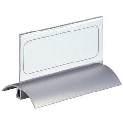 Plaques signalétiques de table durables luxe 820119 61x150mm