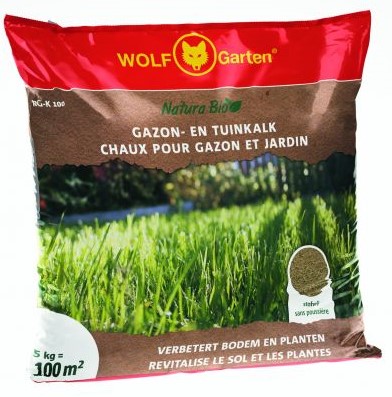 Wolf garten natura bio pelouse jardin chaux 5kg rg-k 100 - 3836440