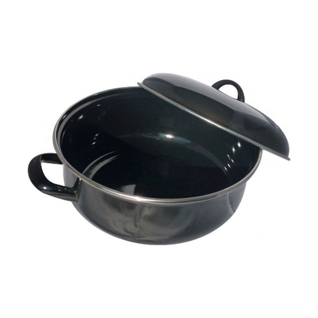 Braad pan émail noir Ø 22 cm 2L