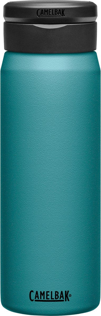 Camelbak fit cap isotherme sous vide - gourde isolante en acier inoxydable - 750 ml - vert (lagune)