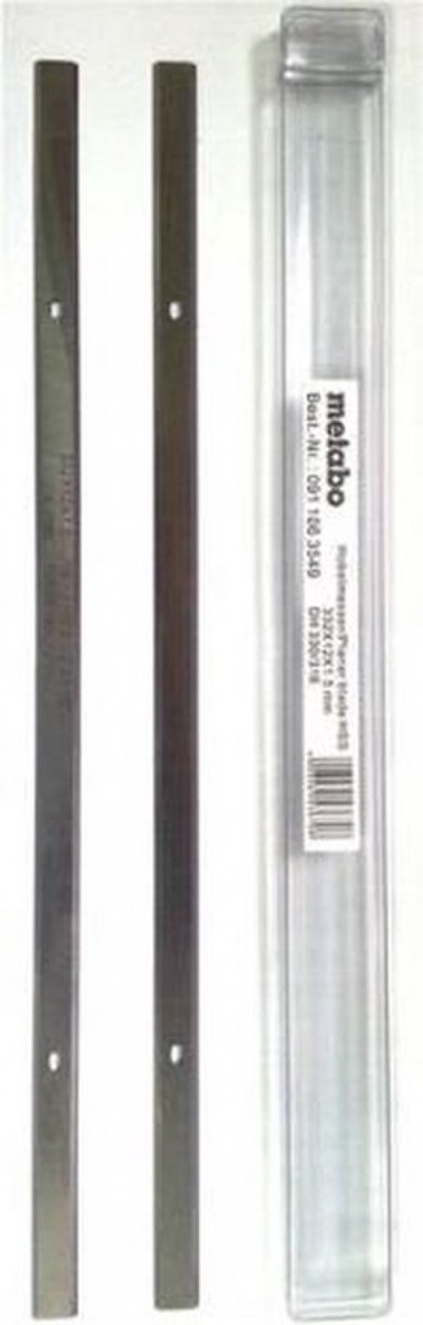 Accessoires Metabo - couteaux de rabot de rechange 332 mm, 2 pièces 0911063549