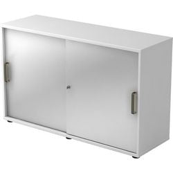 Bach armoire à portes coulissantes Hammerer 2fh argent, blanc