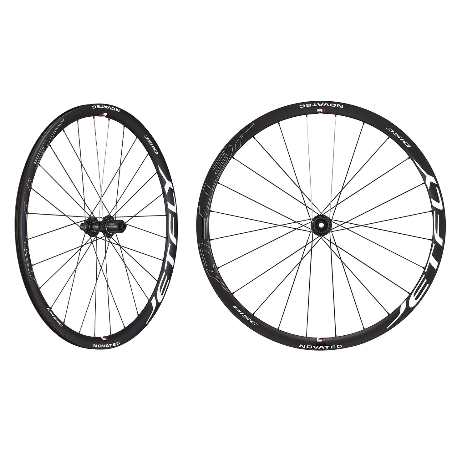 Jeu de roues à disque Novatec jetfly disc-cl-hg