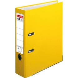 Abi classeur herlitz maxfile protector a4 80 mm jaune