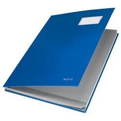 Carnet d'autographes Leitz a4 bleu