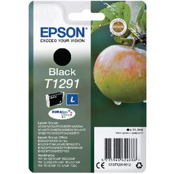 Cartouche d'encre epson t1291 c13t12914012 noire