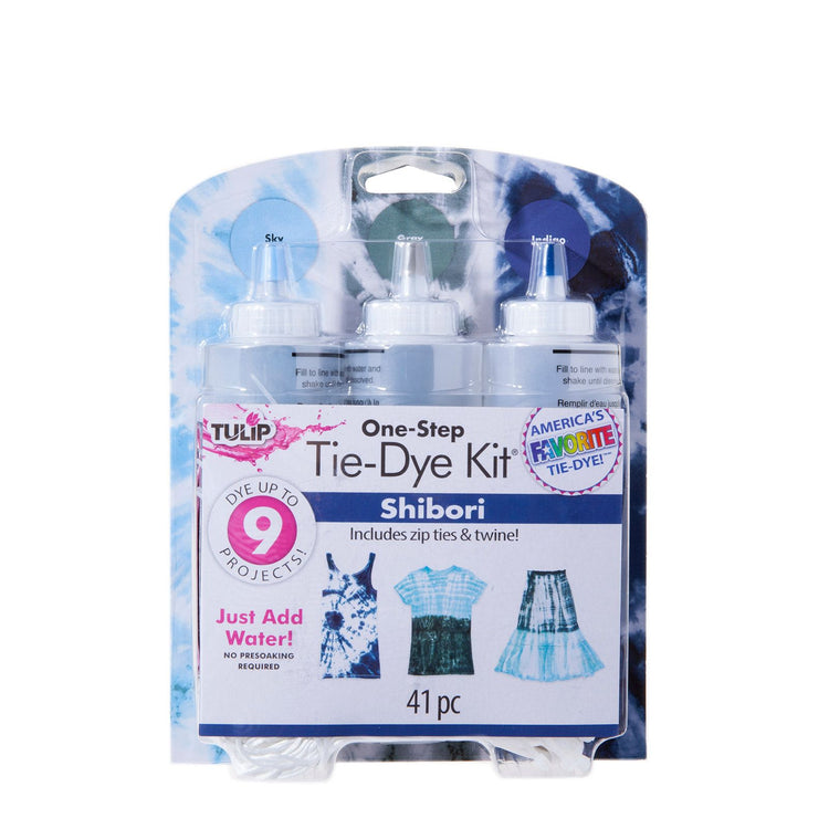 Tulipe tie dye tulipe one-step • kit tie-dye 3 couleurs shibori
