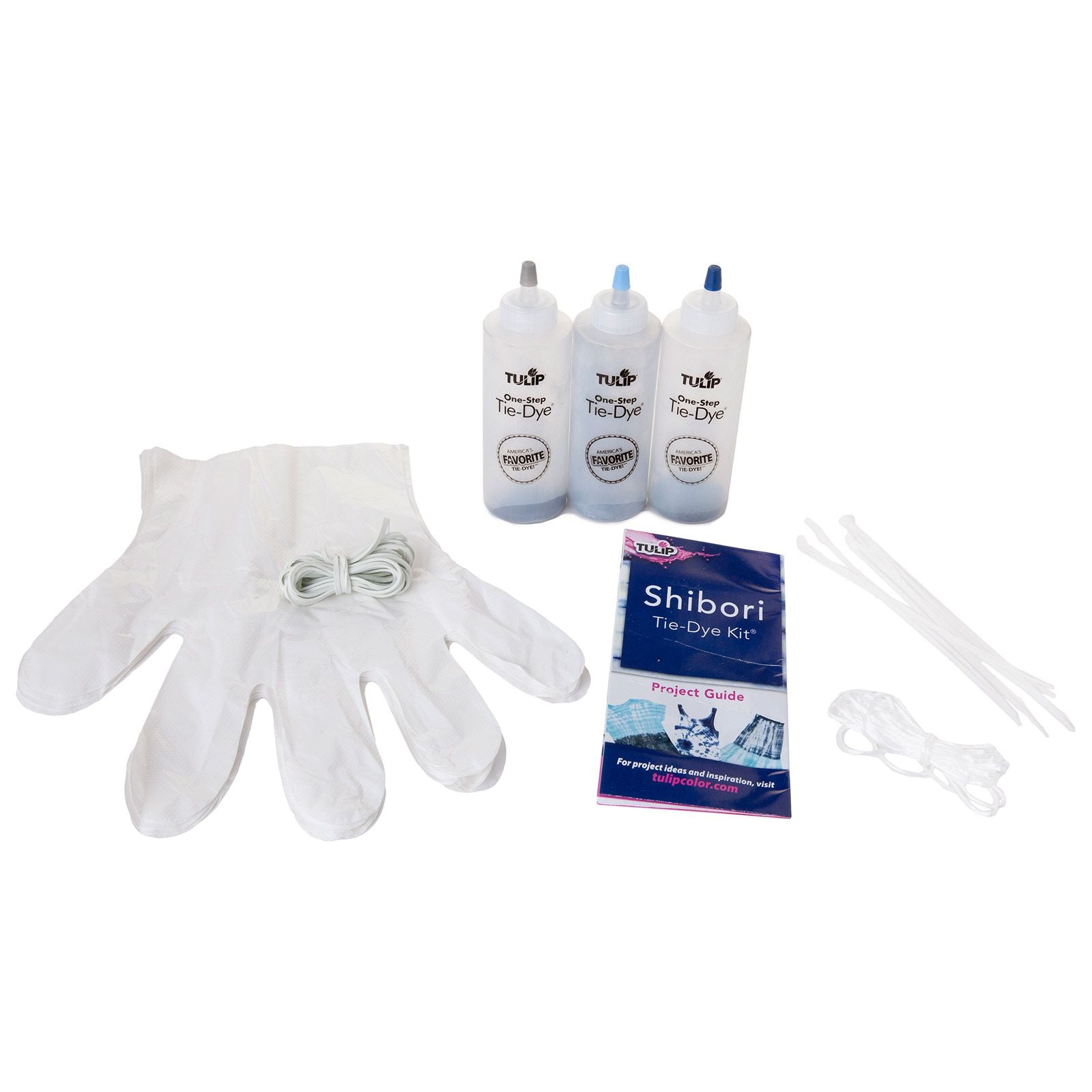 Tulipe tie dye tulipe one-step • kit tie-dye 3 couleurs shibori