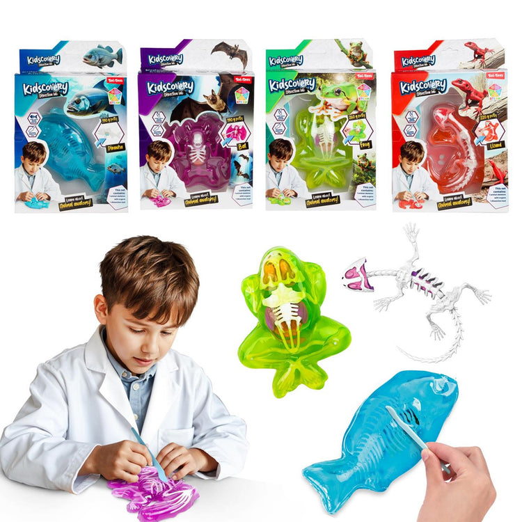 Toi-toys set d'excavation de slime animal avec outil