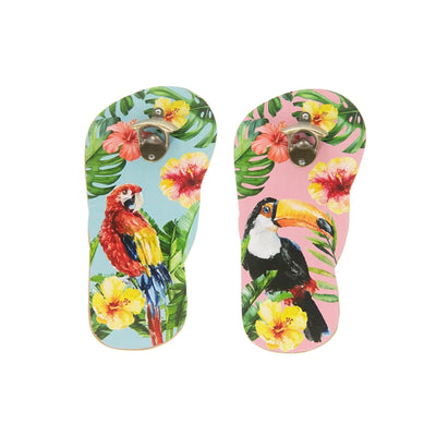 Natural Collections décapsuleur bois plage latine 17x34,5cm