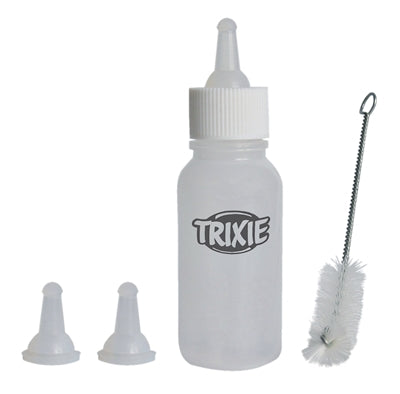 Trixie Sucking Bottle Food Ensemble comprenant un pinceau