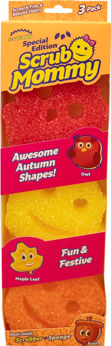 Scrub papa gommage maman automne 3-pack